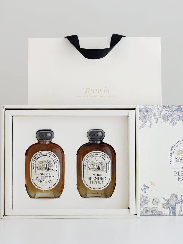 티위즈 프리미엄 블렌딩 허니 2구 명절 선물세트(쇼핑백 증정)