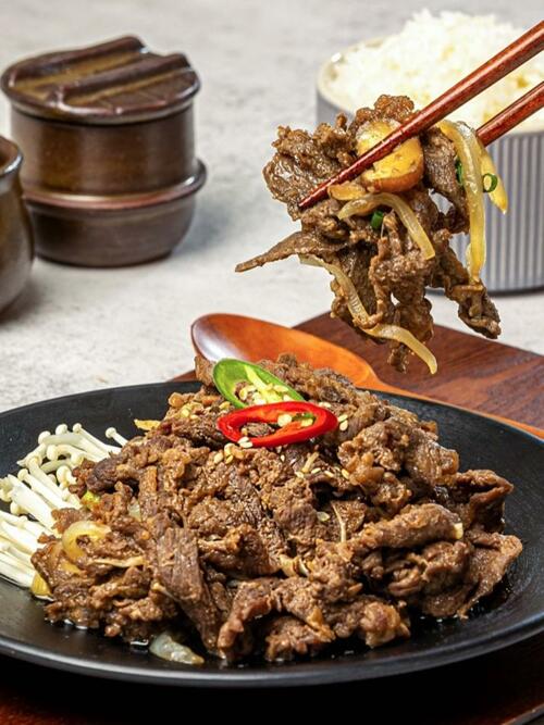 윤용현의도끼농장 한우 투뿔 도끼불고기 500g