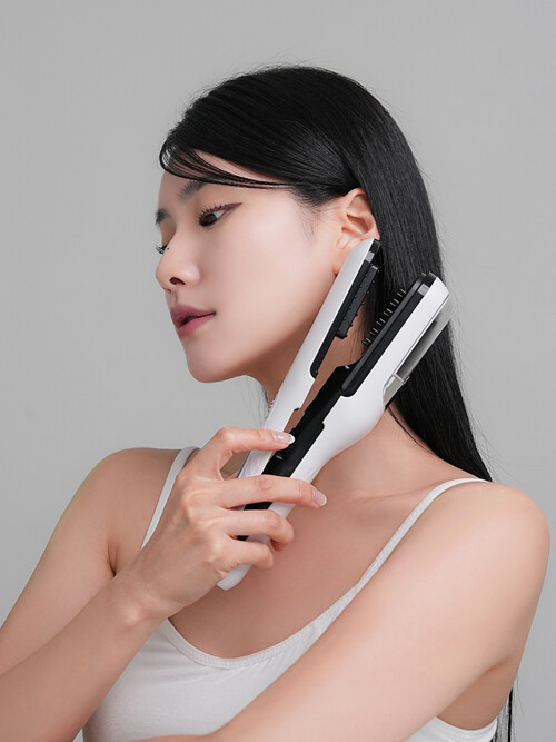 글로우비 손상모 셀프컷팅 클리닉컷 고데기
