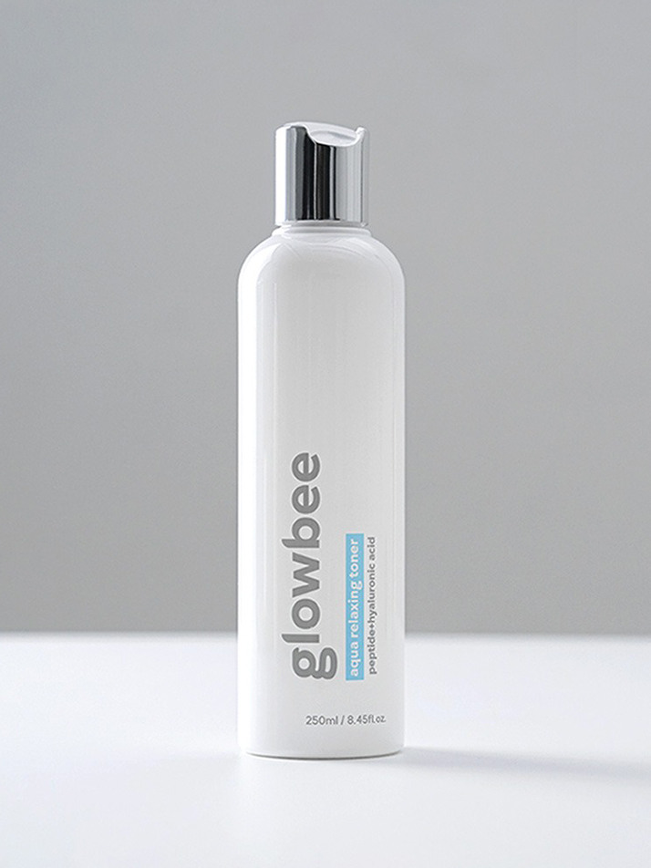글로우비 아쿠아 릴렉싱 토너 250ml (홍조토너 속건조토너)