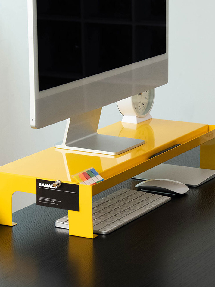 바나코 누와 철제 모니터 스탠드