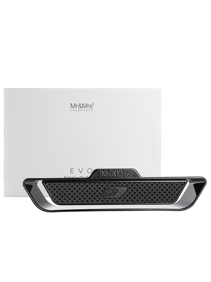 미스터앤미세스 차량용방향제 에보 퍼포레이티드레더 글로시블랙