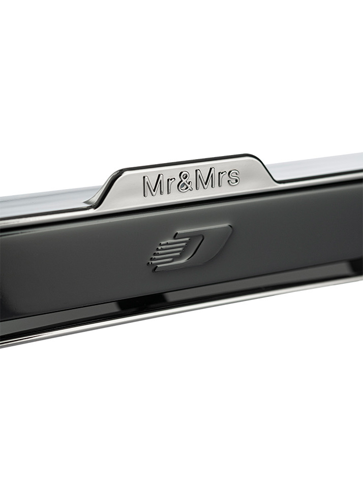 미스터앤미세스 차량용방향제 에보 글로시블랙 크롬블랙실버