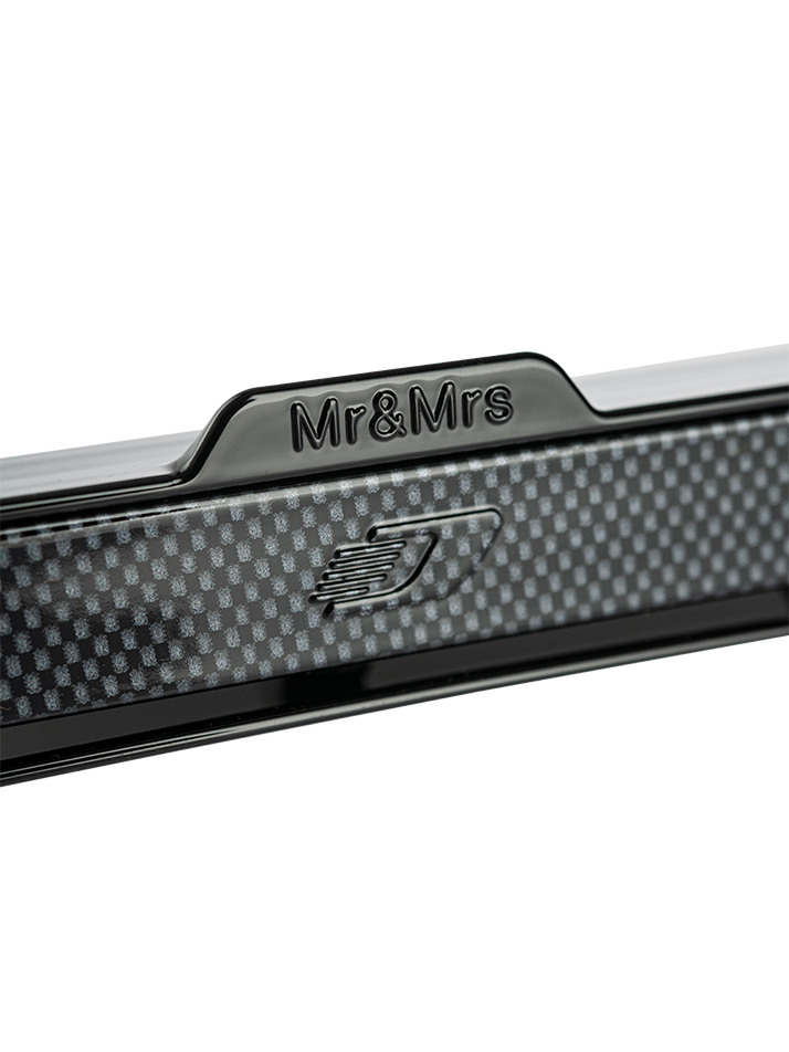 미스터앤미세스 차량용방향제 에보 카본파이버 글로시블랙