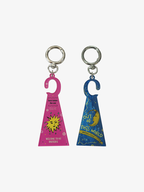 Universe Mirror Keyring