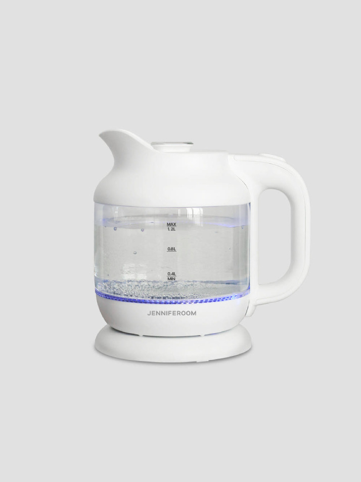 제니퍼룸 퓨어 글라스 티팟 1.2L 전기포트