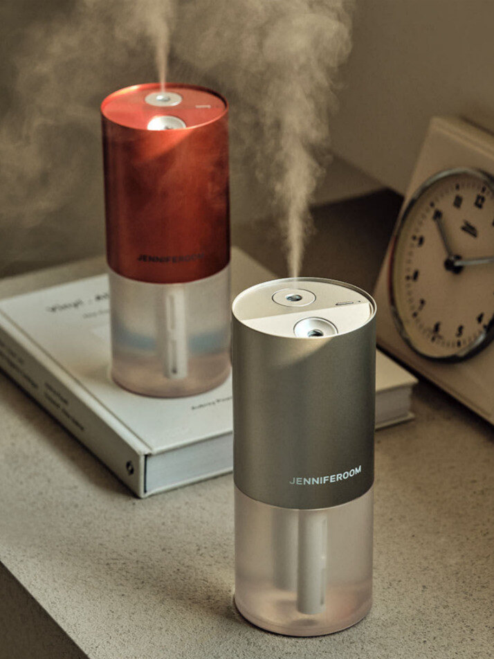 제니퍼룸 에어미스트 무선 조명 미니 가습기
