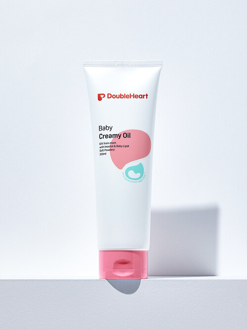 더블하트 베이비 크리미오일 소프트파우더리향 250ml