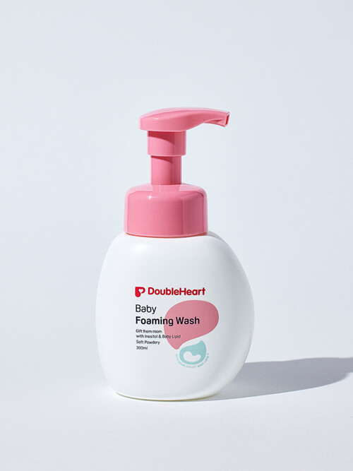 더블하트 베이비 포밍워시 소프트파우더리향 300ml