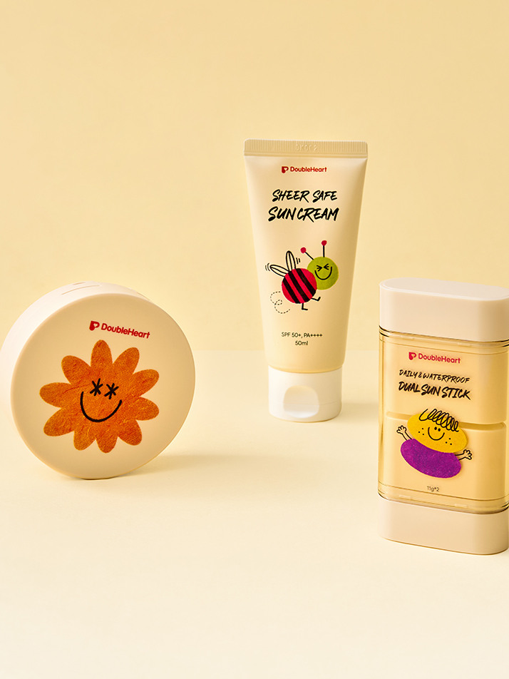 더블하트 시어 세이프 선크림 50ml