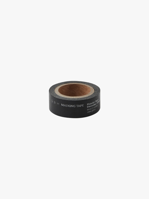 GBH HOME MASKING TAPE BLACK 15mm