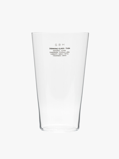 GBH HOME STANDARD DRINKING GLASS L(560ml)