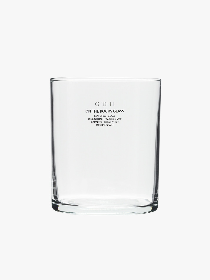 GBH HOME ON THE ROCKS GLASS