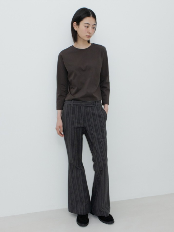 GBH APPAREL 8 SINGLE STITCH TOP / BROWN