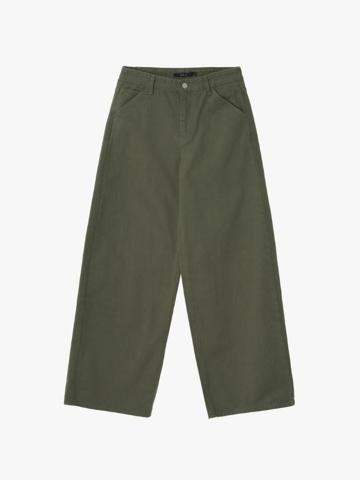 GBH APPAREL WIDE CINCH-BACK JEAN / KHAKI