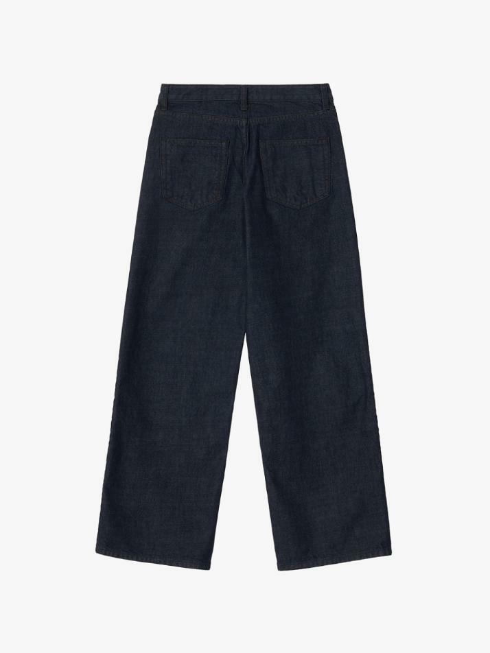 GBH APPAREL WIDE STRAIGHT FIT JEANS / INDIGO