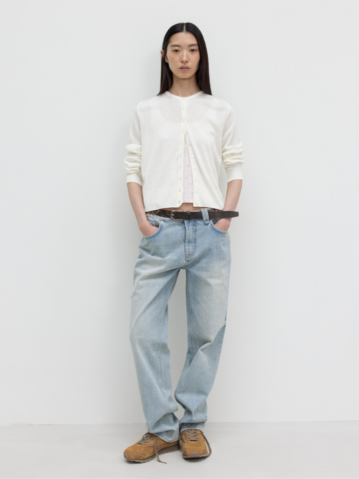 GBH APPAREL MID RISE REGULAR FIT JEANS / MID BLUE