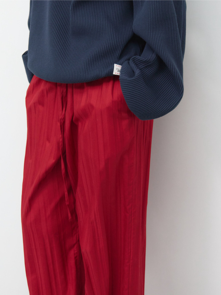 DRAWSTRING PANTS / RED