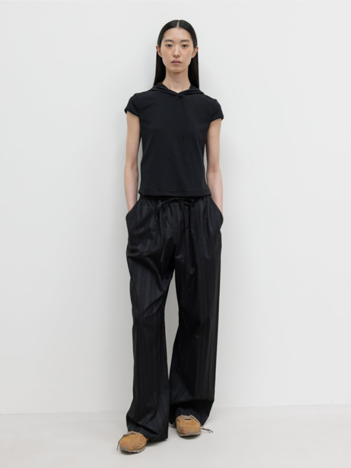 DRAWSTRING PANTS / BLACK