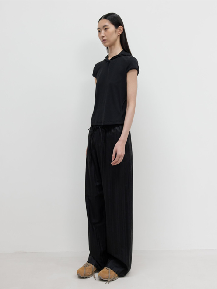DRAWSTRING PANTS / BLACK