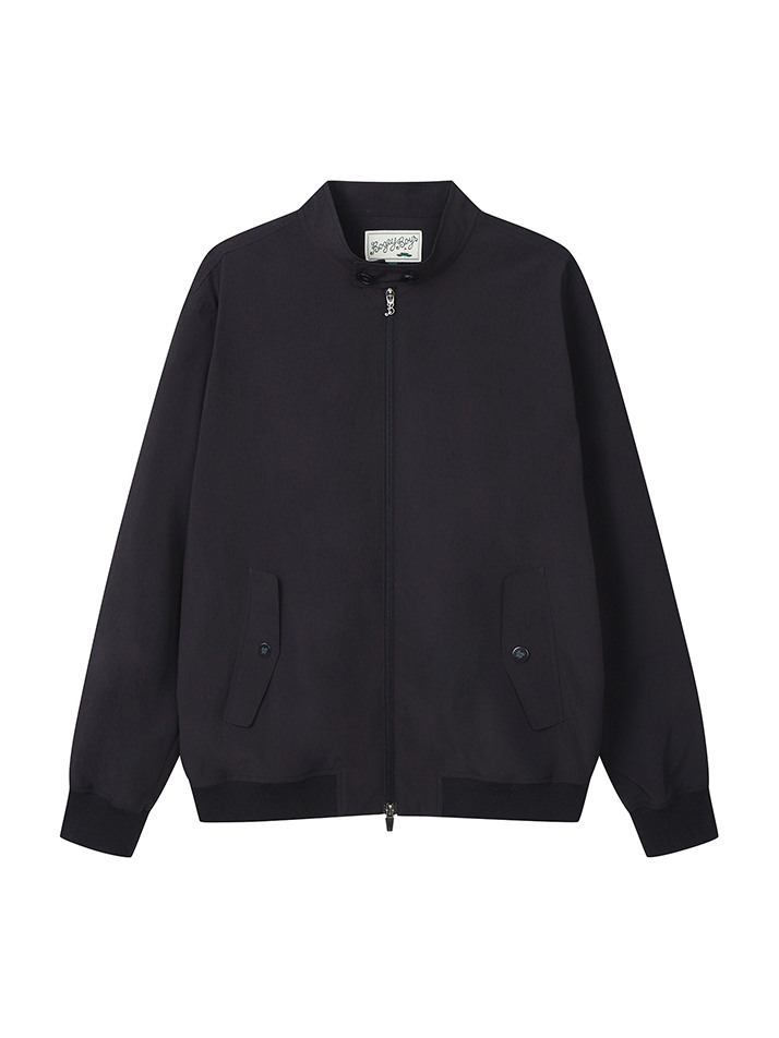 BB LEGACY FIT MEN HARRINGTON JUMPER_NAVY