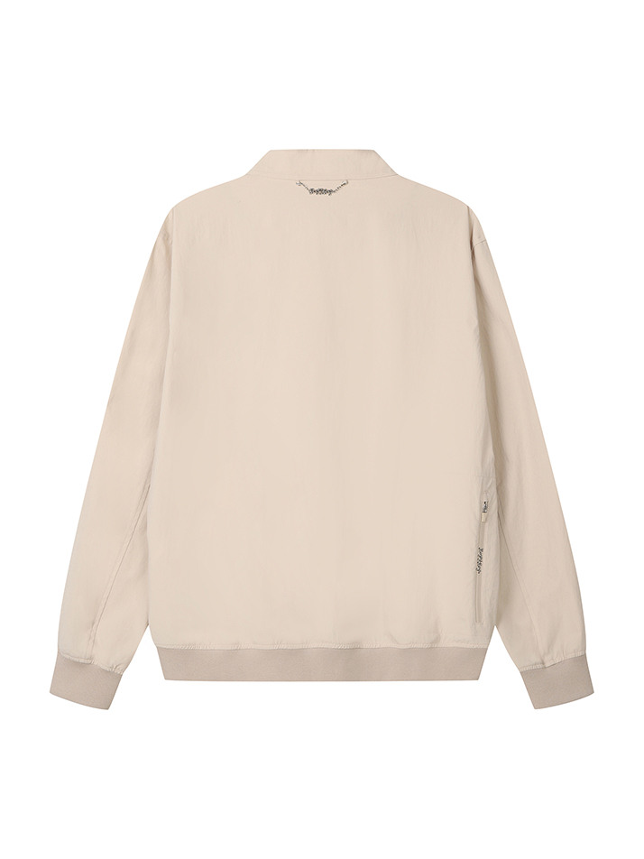 BB LEGACY FIT MEN HARRINGTON JUMPER_BEIGE