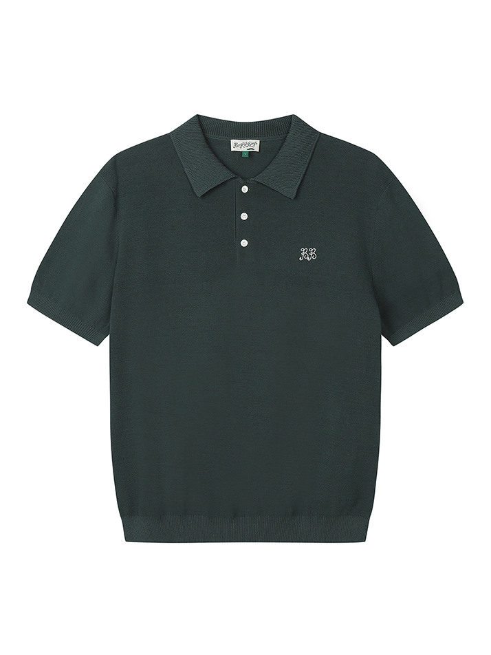 BB LEGACY FIT MEN POLO KNIT_GREEN