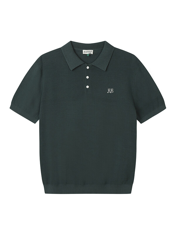 BB LEGACY FIT MEN POLO KNIT_GREEN