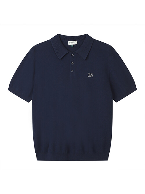 BB LEGACY FIT MEN POLO KNIT_NAVY
