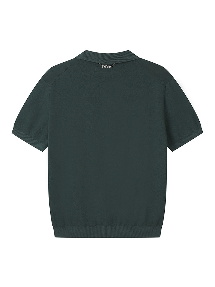BB LEGACY FIT MEN POLO KNIT_GREEN