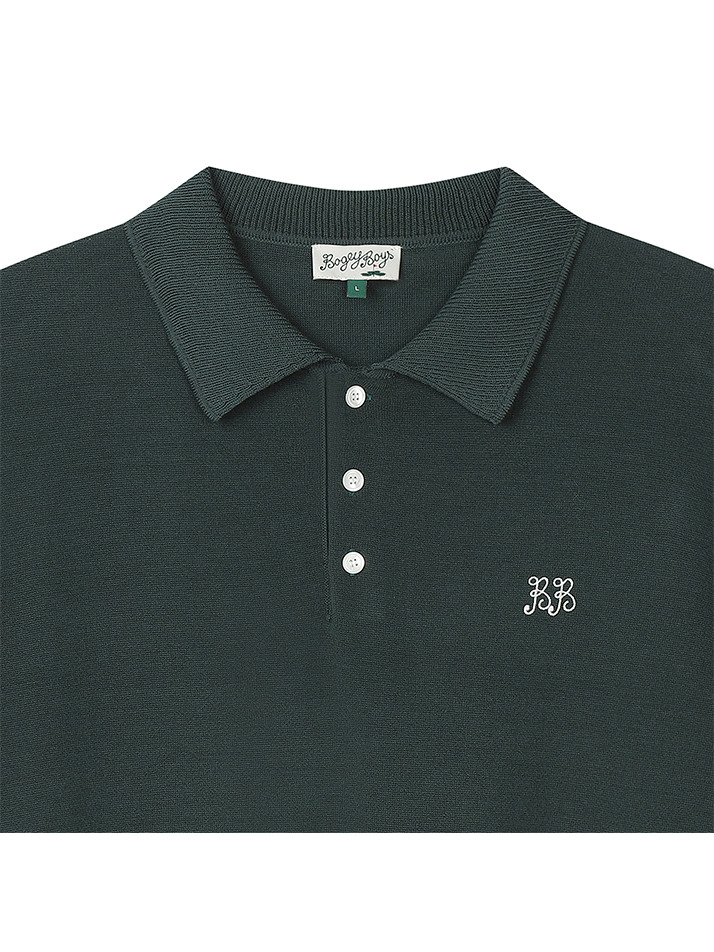 BB LEGACY FIT MEN POLO KNIT_GREEN