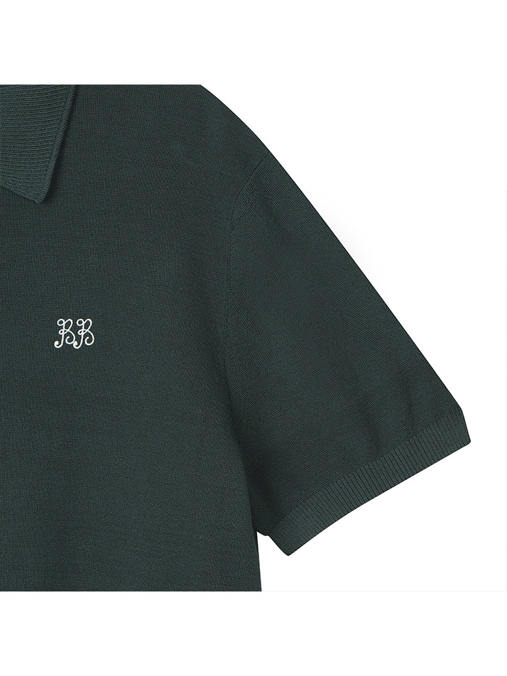 BB LEGACY FIT MEN POLO KNIT_GREEN