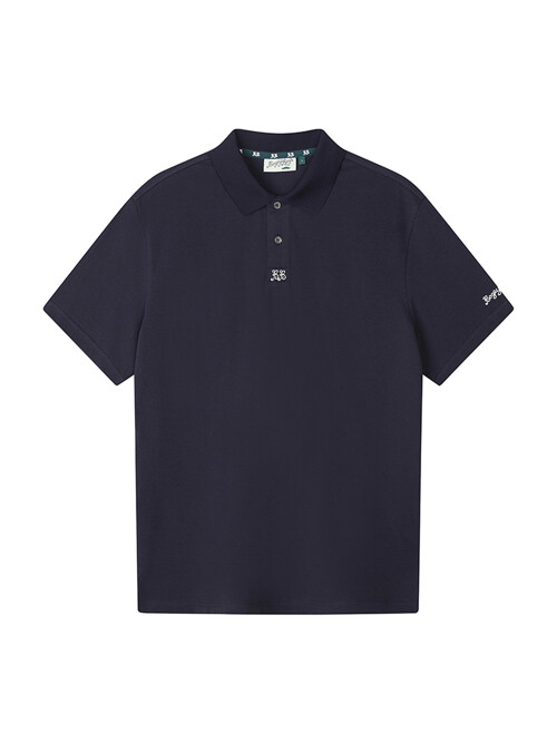 BB LEGACY FIT MEN POLO T-SHIRT_NAVY