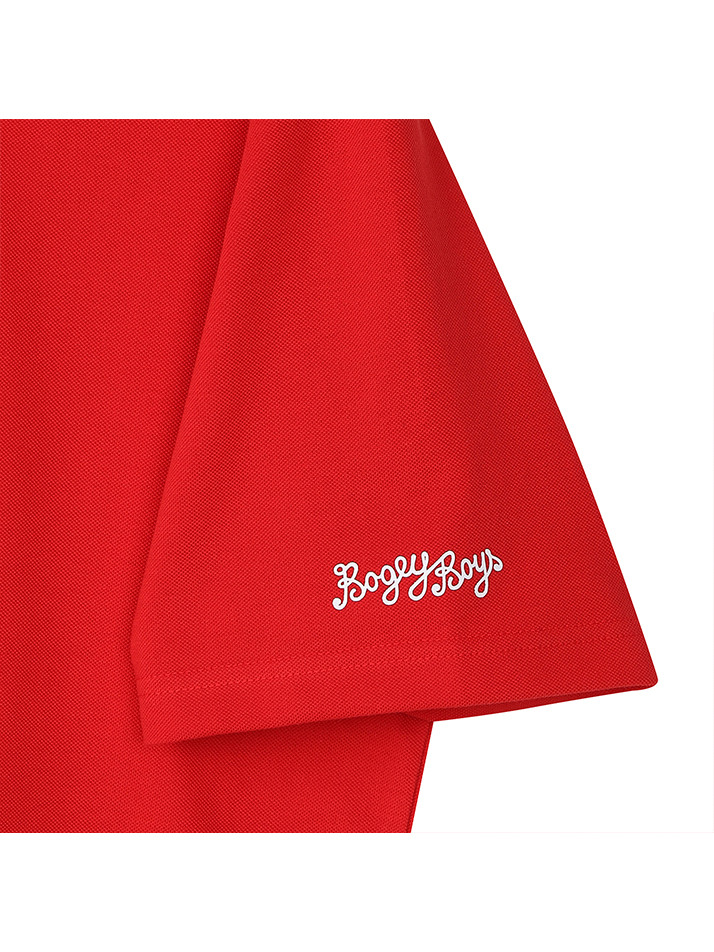 BB LEGACY FIT MEN POLO T-SHIRT_RED