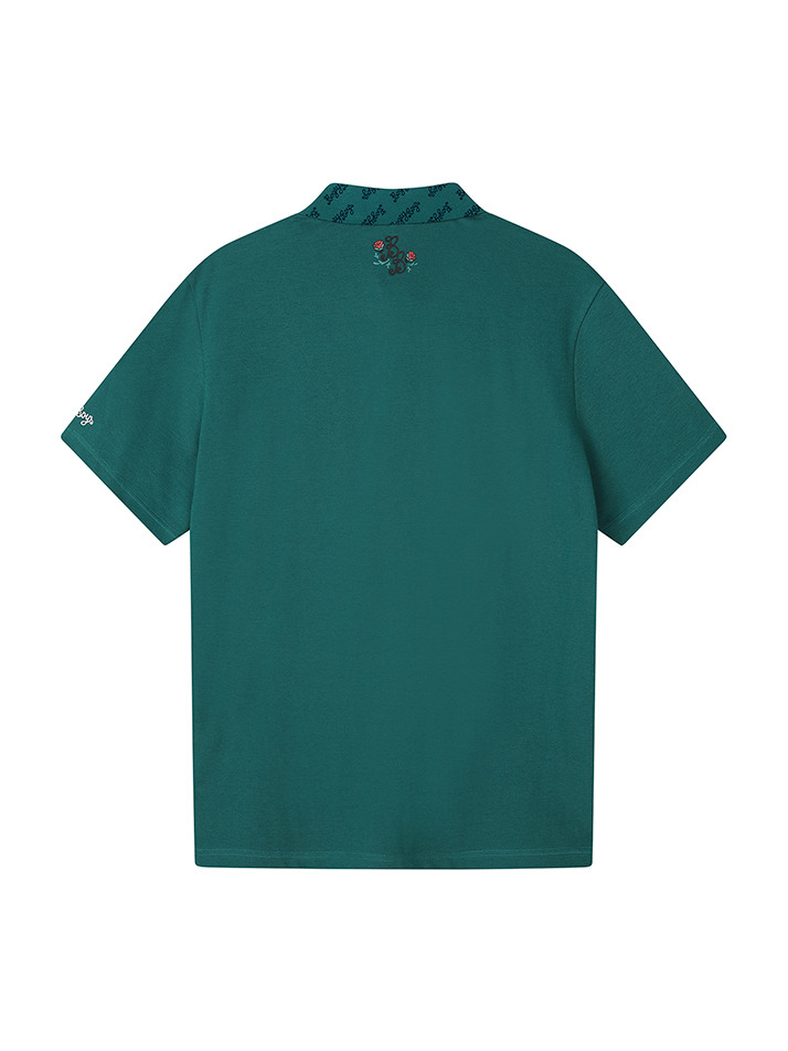 BB LEGACY FIT MEN POLO T-SHIRT_GREEN