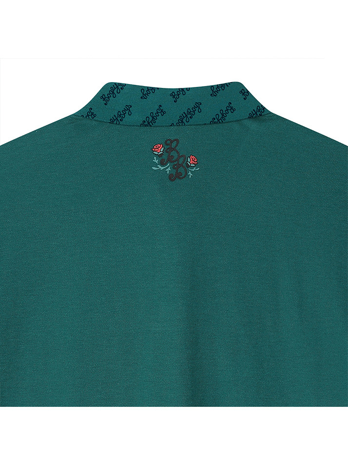 BB LEGACY FIT MEN POLO T-SHIRT_GREEN