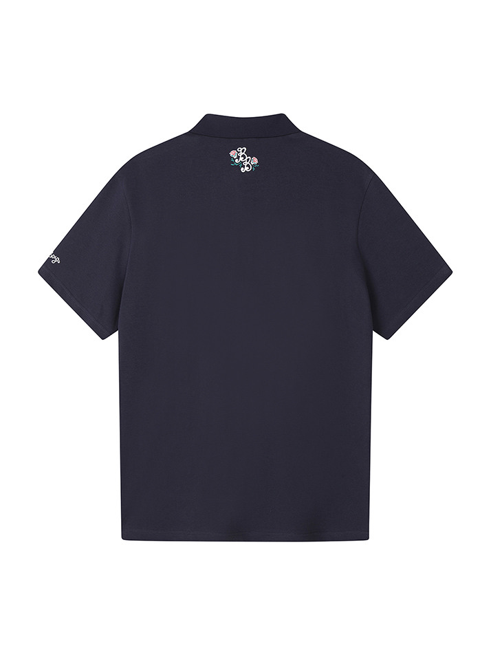 BB LEGACY FIT MEN POLO T-SHIRT_NAVY