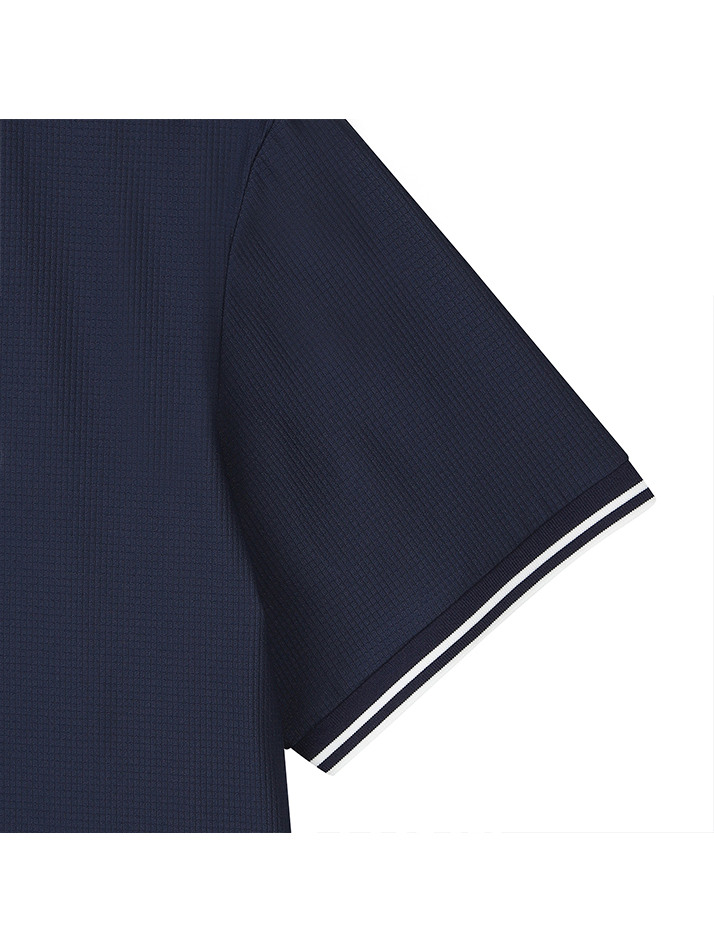 BB ACTIVE MESH BLOCKCORE MEN T-SHIRT_NAVY