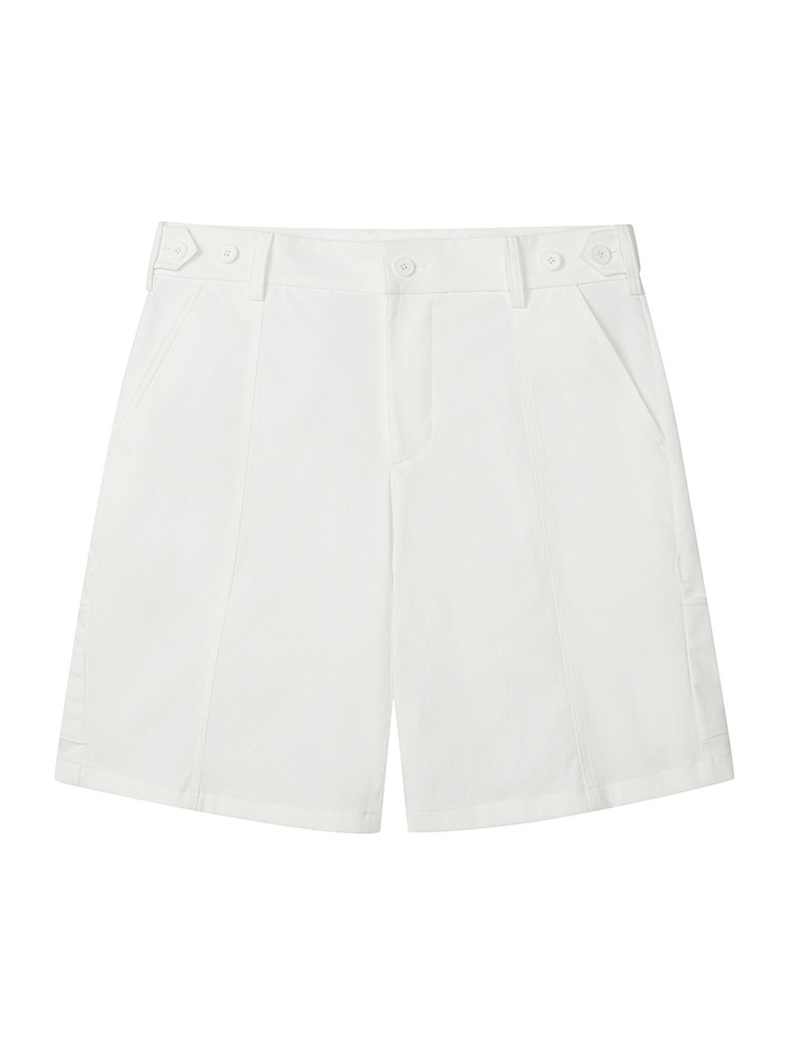BB LEGACY FIT MEN CAVALRY SHORTS_WHITE