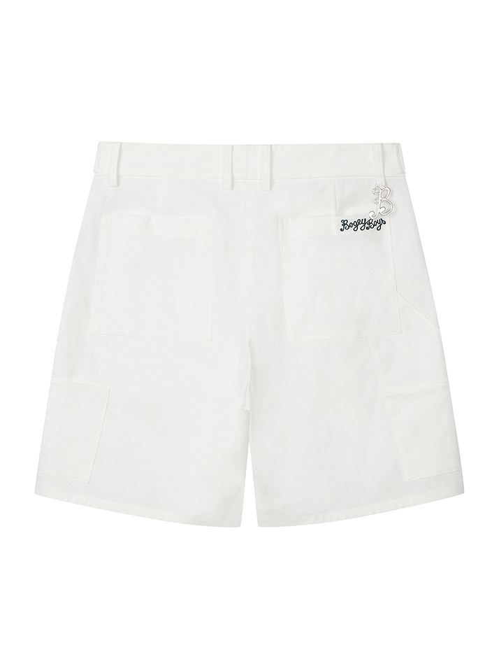BB LEGACY FIT MEN CAVALRY SHORTS_WHITE
