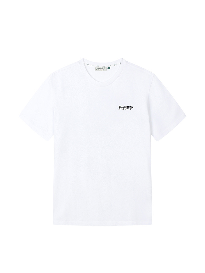 BB CELEBRATE ROUND UNISEX T-SHIRT_WHITE