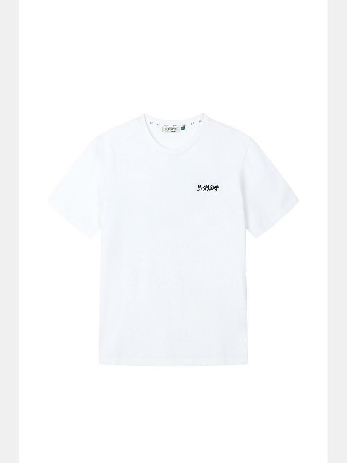 BB CELEBRATE ROUND UNISEX T-SHIRT_WHITE