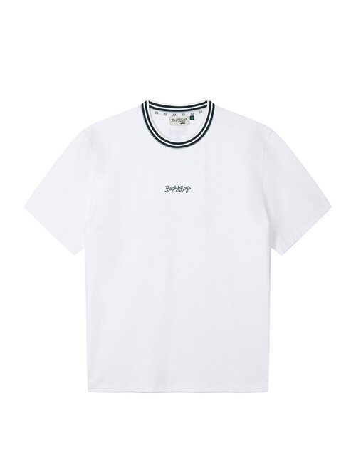 BB FAST DRYING UNISEX ROUND T-SHIRTS_WHITE