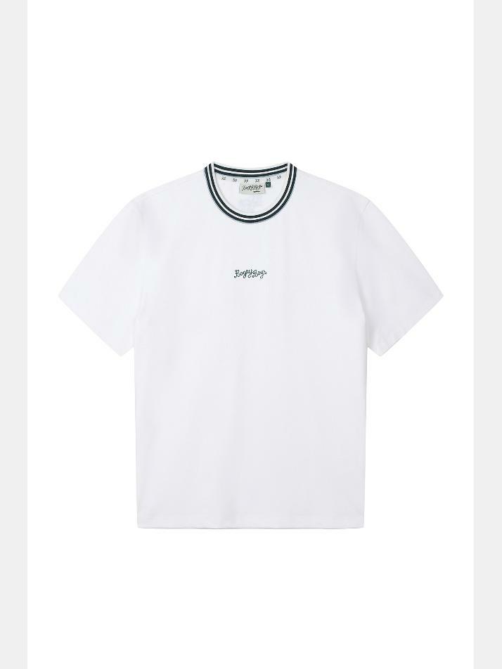 BB FAST DRYING UNISEX ROUND T-SHIRTS_WHITE