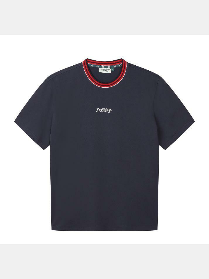 BB FAST DRYING UNISEX ROUND T-SHIRTS_NAVY