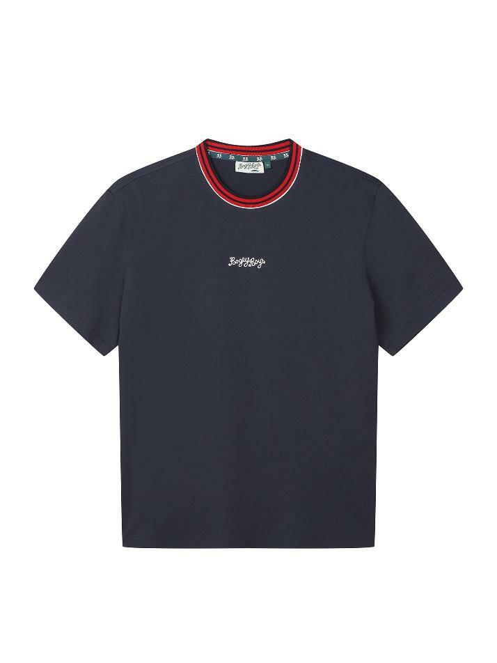 BB FAST DRYING UNISEX ROUND T-SHIRTS_NAVY