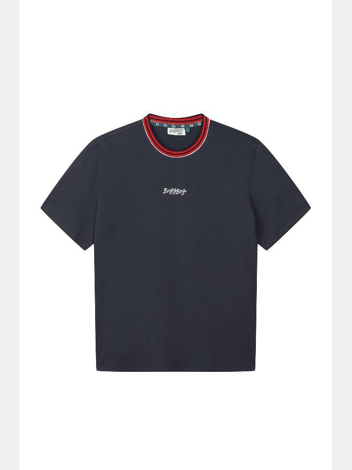 BB FAST DRYING UNISEX ROUND T-SHIRTS_NAVY