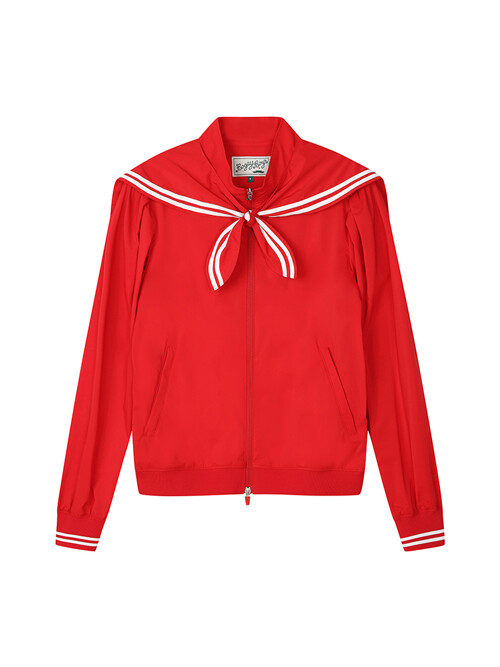 BB DETACHABLE WOMEN SAILOR JUMPER_RED