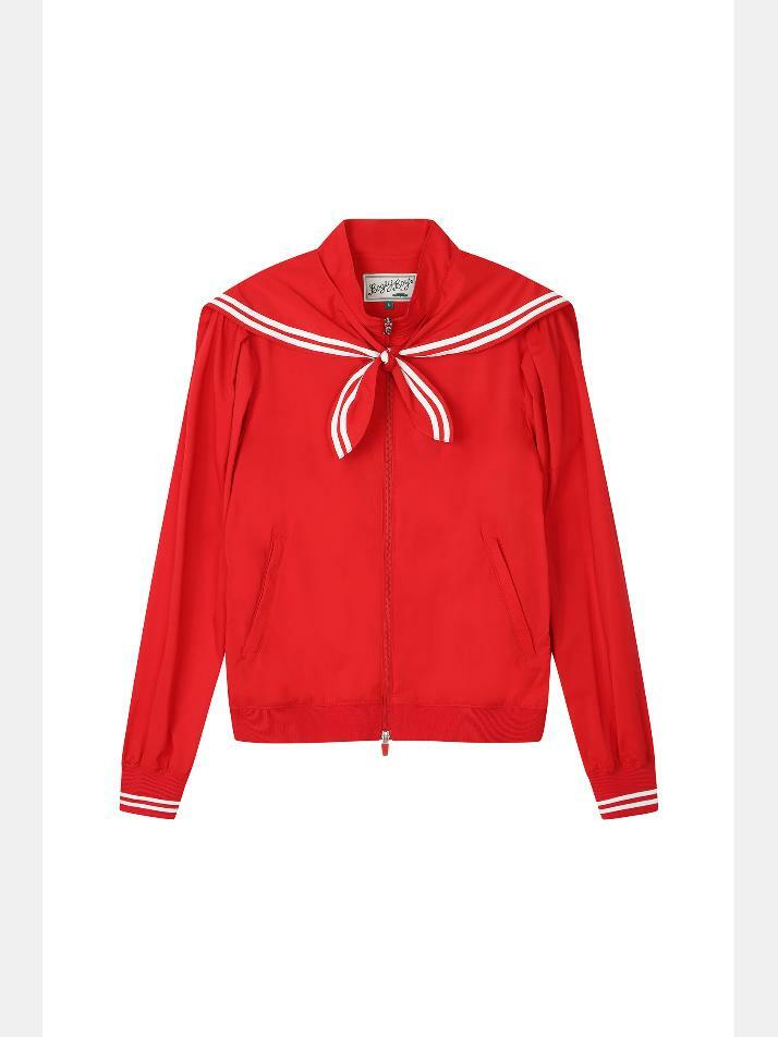 BB DETACHABLE WOMEN SAILOR JUMPER_RED