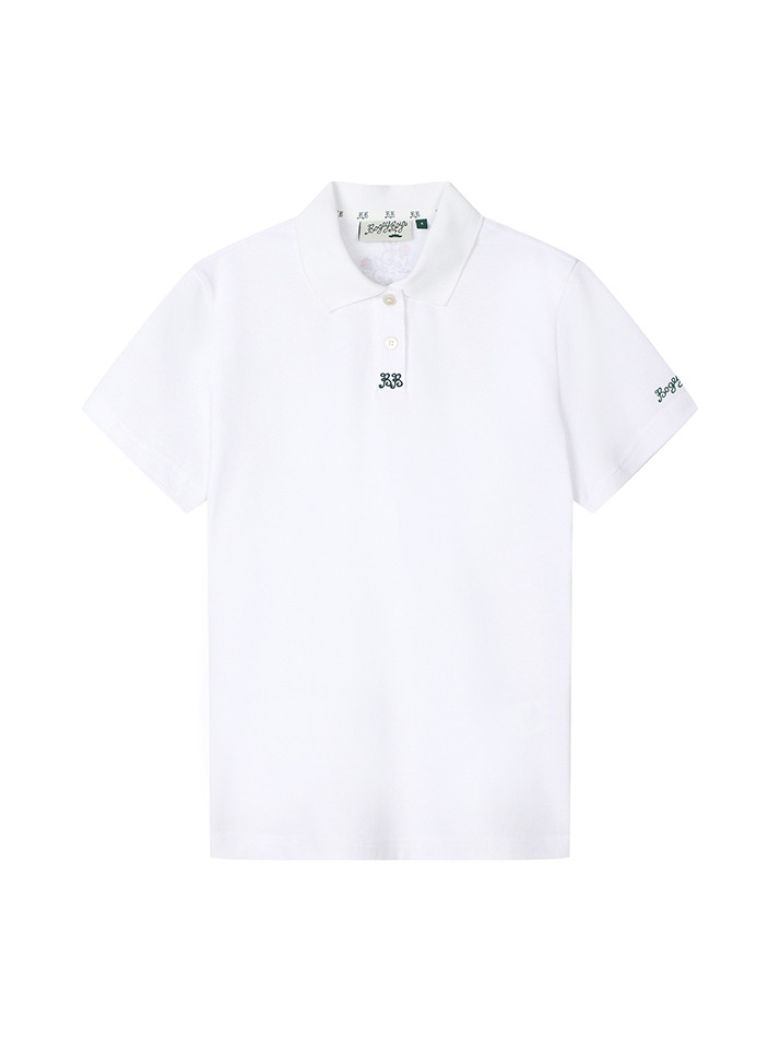 BB LEGACY FIT WOMEN POLO T-SHIRT_WHITE
